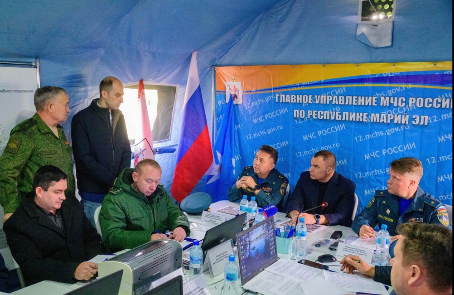 Волжско-Камское межрегиональное Управление приняло участие в  плановых командно-штабных учениях по предупреждению и ликвидации последствий возможных чрезвычайных ситуаций