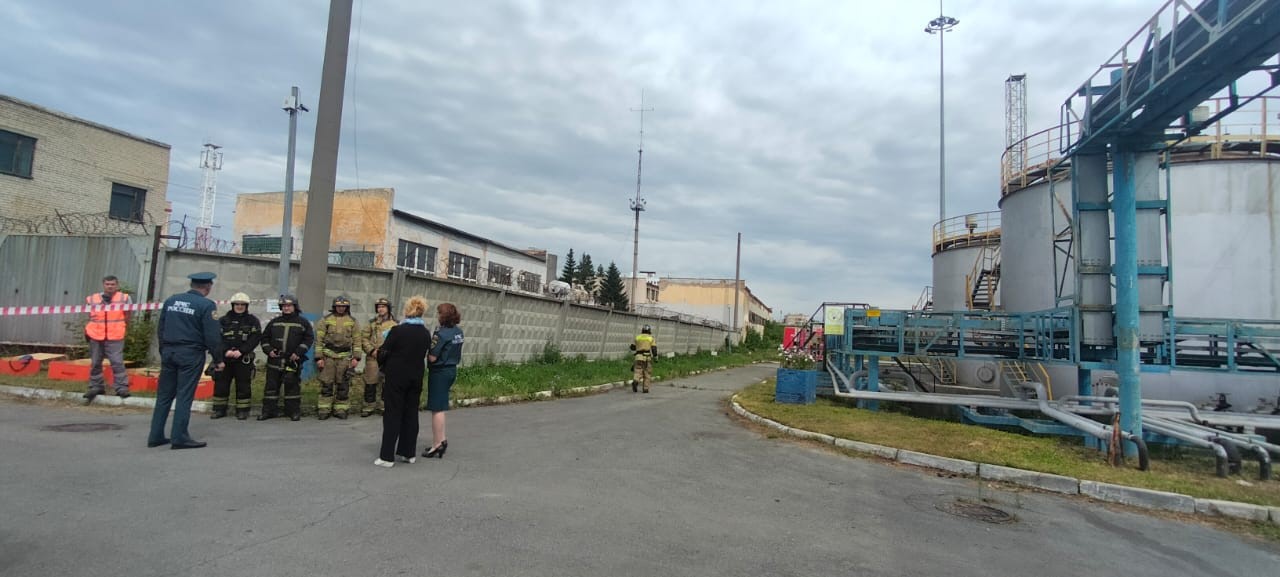 Росприроднадзор оценил готовность Южноуральской дирекции снабжения филиала ОАО «РЖД» к действиям по ликвидации разливов нефтепродуктов