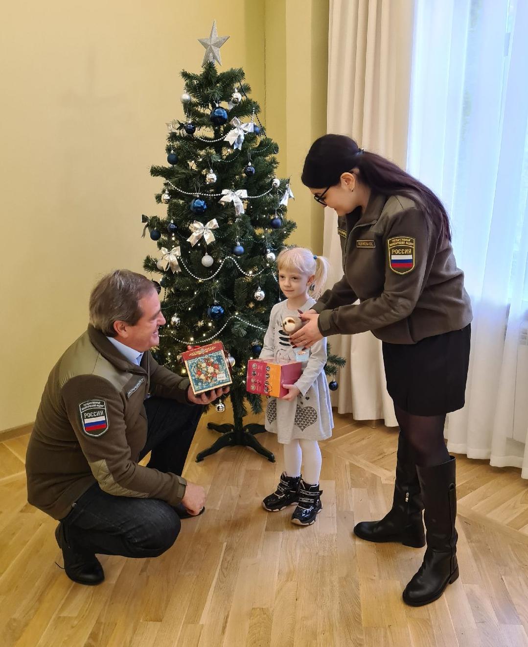 Заместитель руководителя Южного управления Росприроднадзора Дмитрий Минц исполнил новогоднее желание юной краснодарки