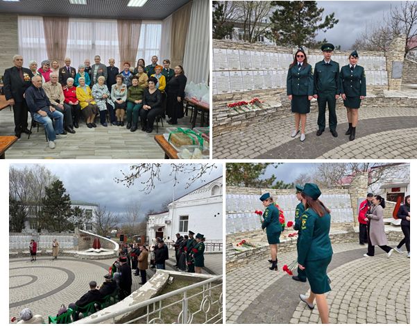 Сотрудники Черноморо-Азовского морского управления Росприроднадзора приняли участие в торжественном митинге, посвященном международному дню освобождения узников фашистских концлагерей