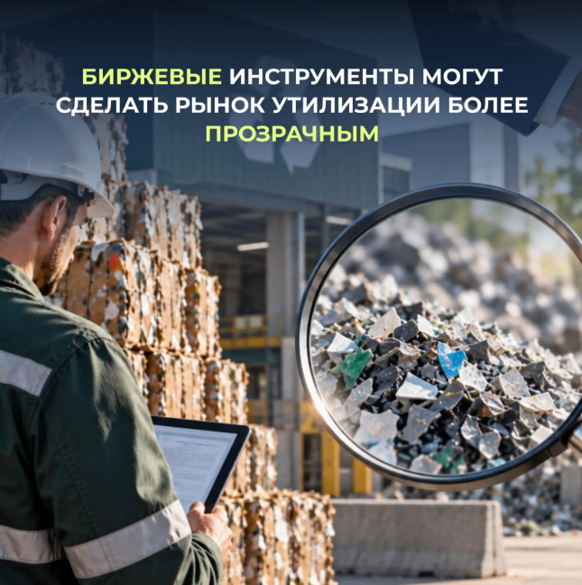 Биржевые инструменты могут сделать рынок утилизации более прозрачным