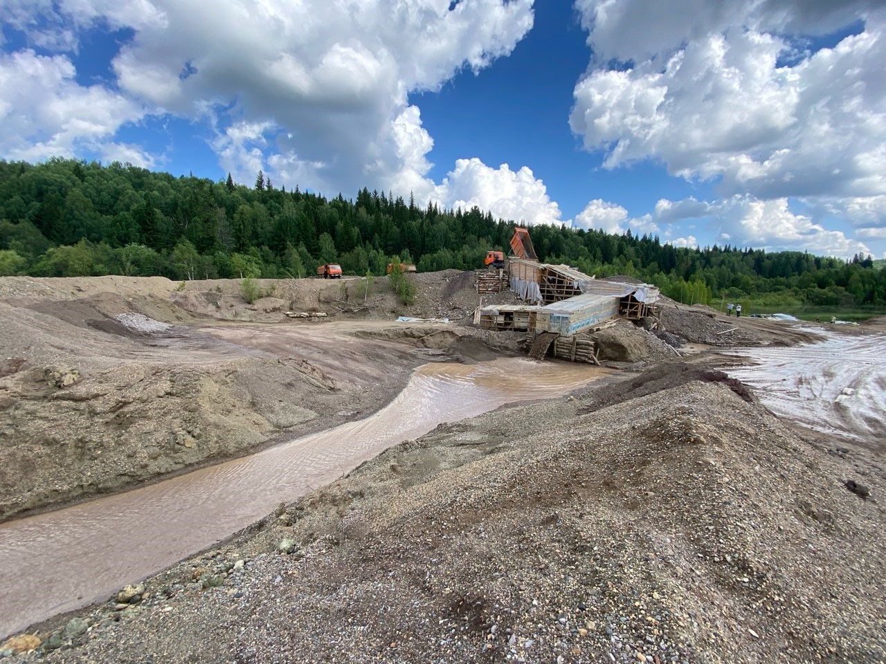 Контроль за деятельностью золотодобывающих предприятий  в условиях моратория