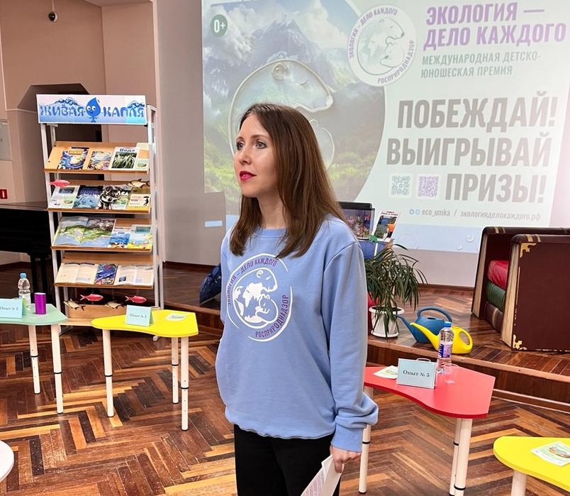 С бесценными свойствами воды и Премией «Экология – дело каждого» инспекторы Росприроднадзора познакомили четвероклассников из Мордовии