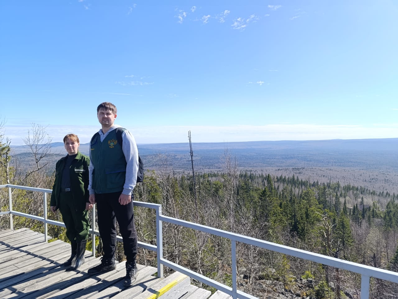 Уральский Росприроднадзор проводит проверку готовности Висимского заповедника к пожароопасному сезону 2025 года