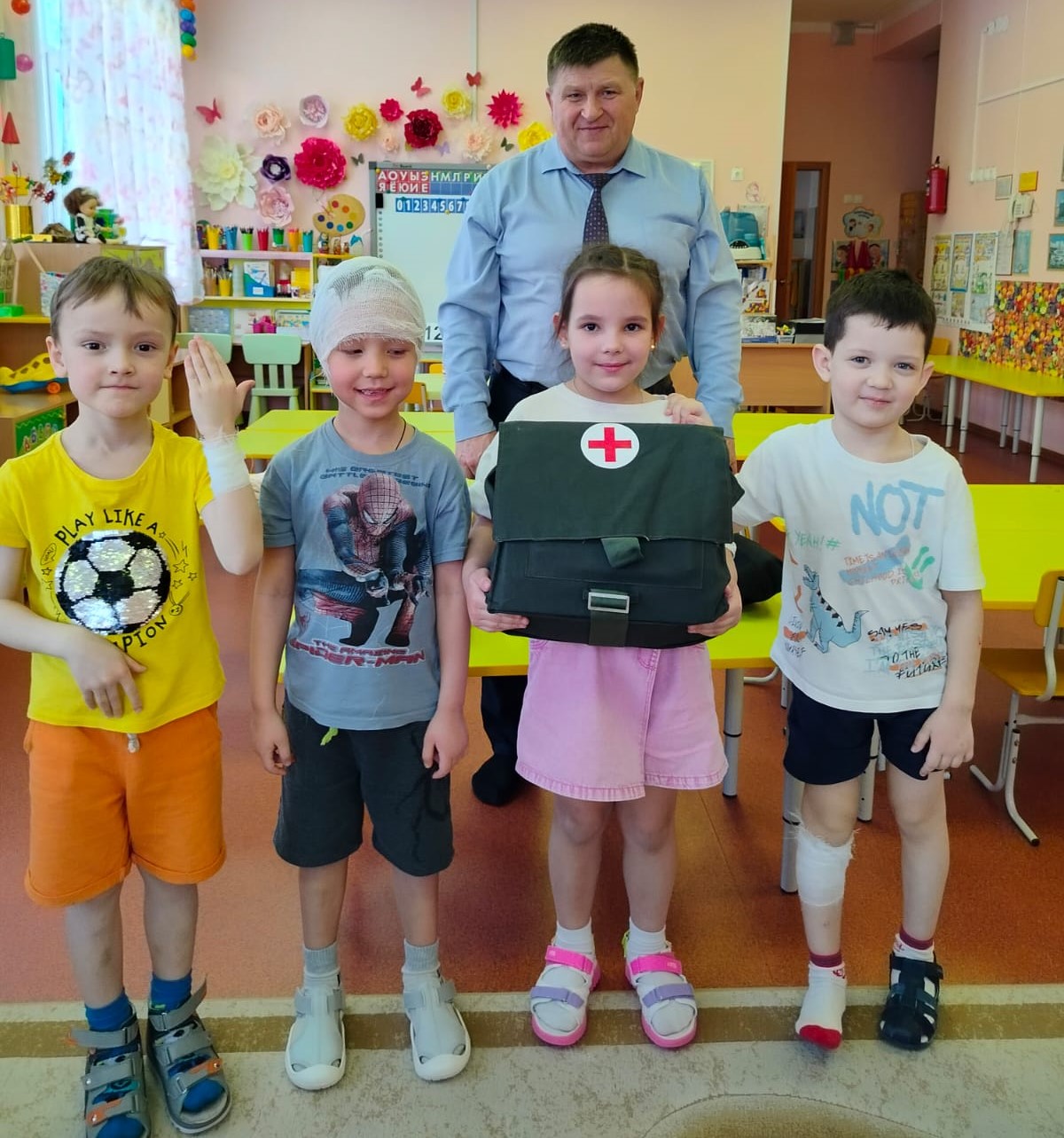 Уральский Росприроднадзор провел занятие по патриотическому воспитанию в детском саду №1 г. Верхняя Пышма 