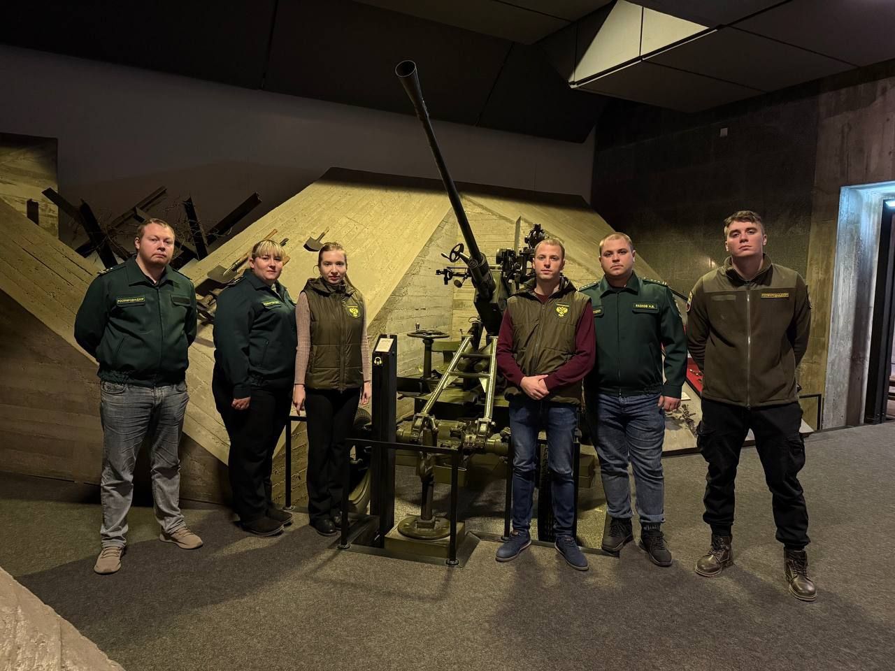 В Волгограде сотрудники Росприроднадзора посетили музей-панораму Сталинградская битва