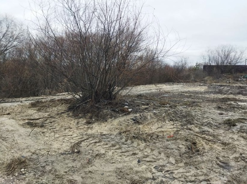 Администрация г. Рязань после объявления Управлением предостережения проводит работы по ликвидации свалки