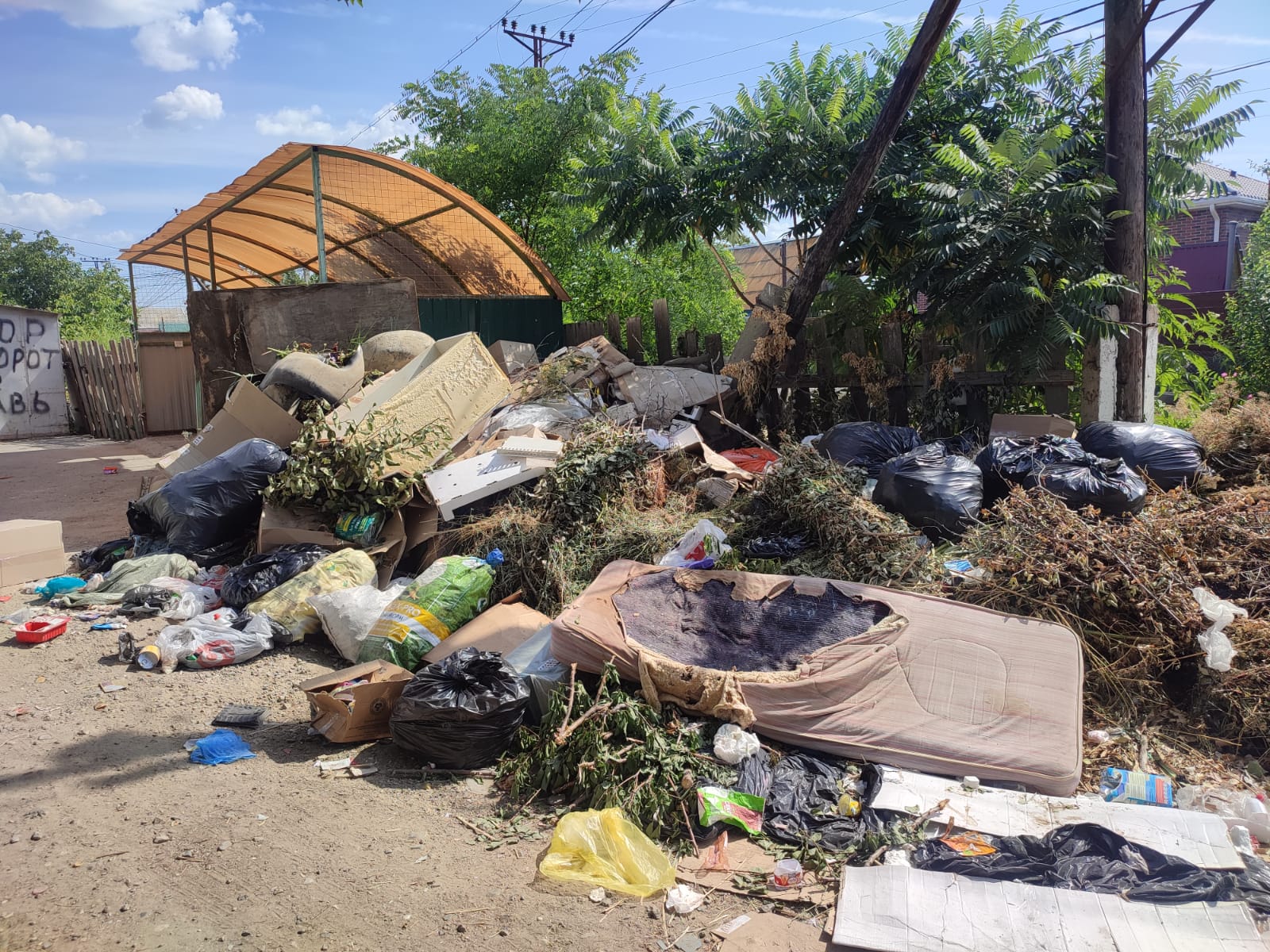 Росприроднадзор   принимает участие в борьбе с захламлением контейнерных площадок на территории Астраханской области 