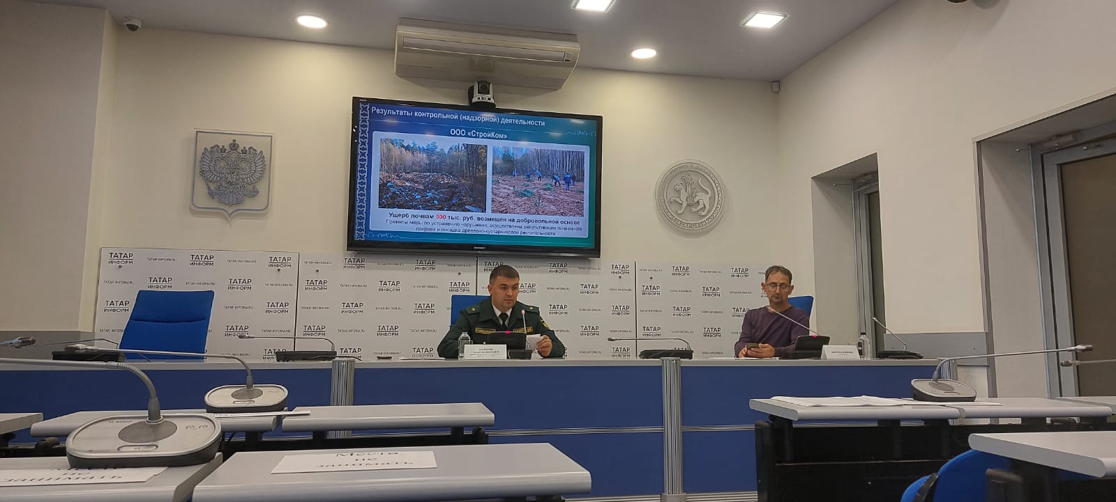 Фаяз Шакиров на пресс-конференции в «Татар-информ» рассказал об итогах работы Управления за 8 месяцев 2023 года 