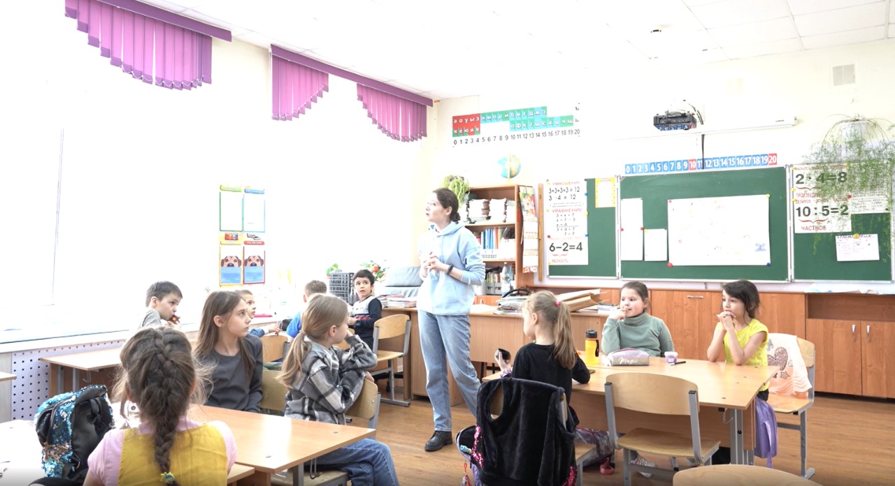 Сотрудники Росприроднадзора провели экоурок в лицее г. Казани 