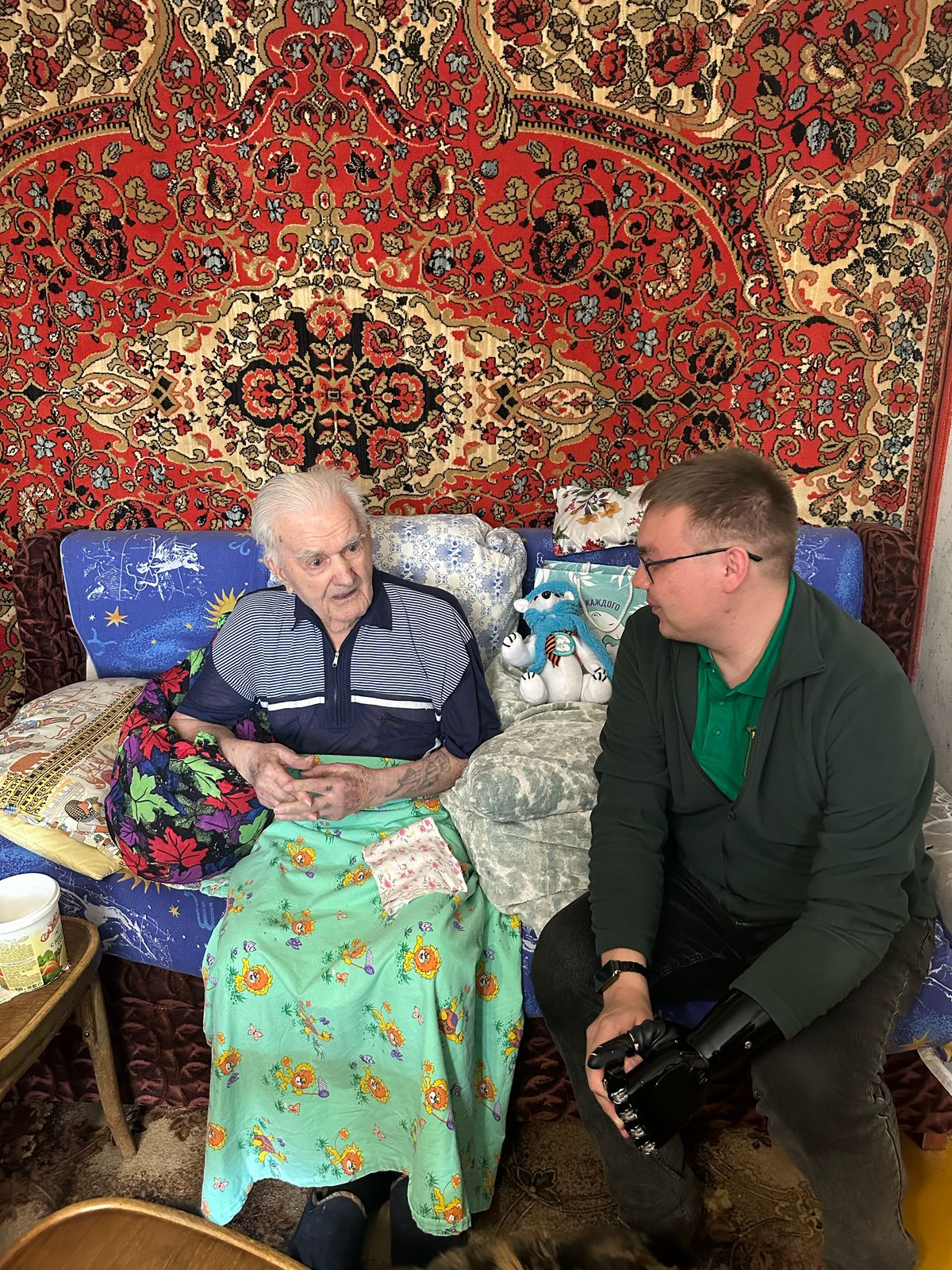 В Республике Башкортостан сотрудники Южно-Уральского управления Росприроднадзора продолжают поздравлять ветеранов с Днем Победы