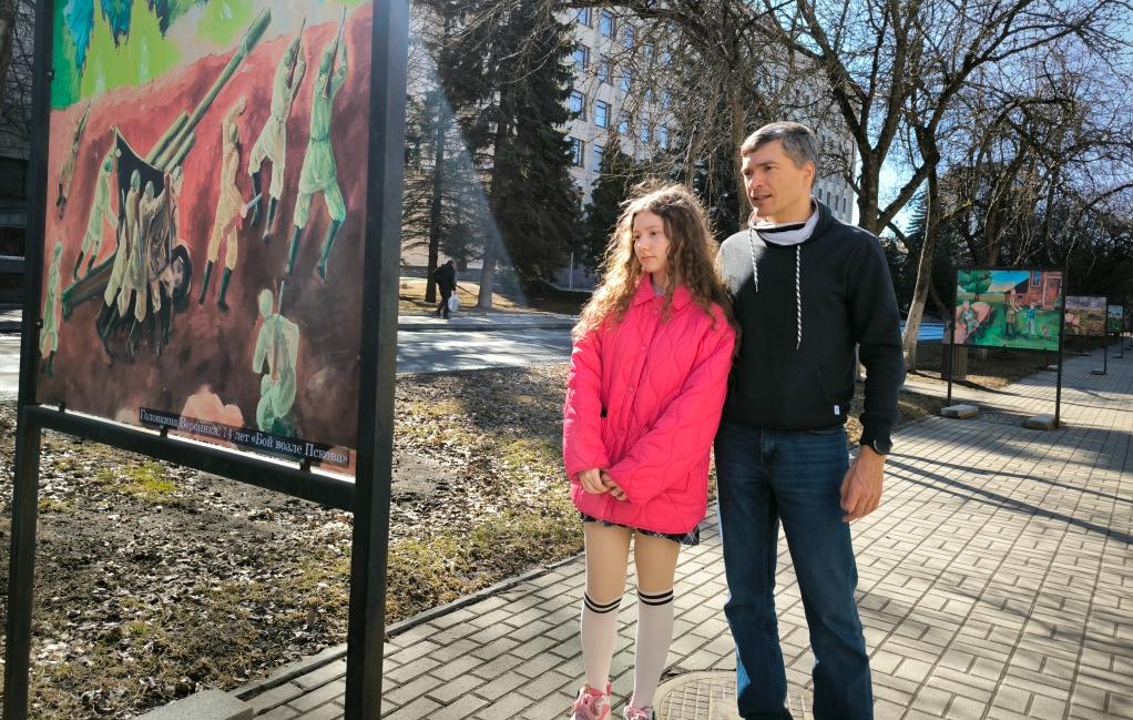 Сотрудники Северного Управления Росприроднадзора посетили выставку «Память храним о Великой Победе» в г. Вологде