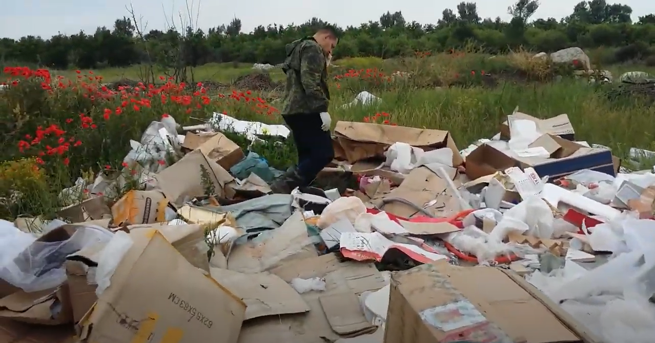 Инспекторы Росприроднадзора выявили две несанкционированные свалки в Прикубанском округе Краснодара