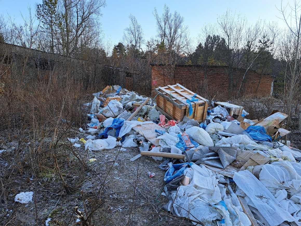 За несанкционированное размещение отходов с грузового автомобиля виновное лицо привлечено к административной ответственности
