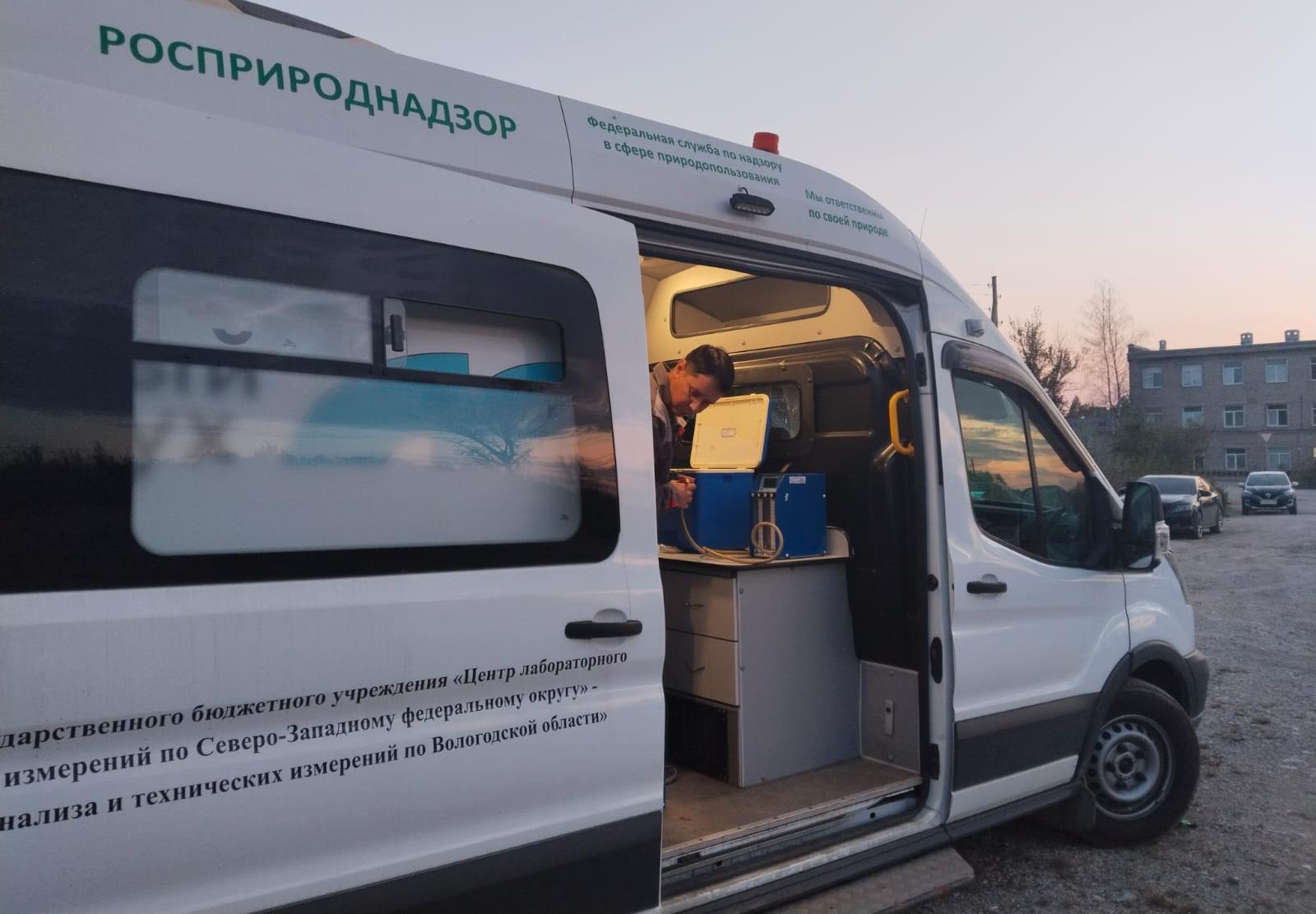 Мониторинг атмосферного воздуха от деятельности промышленных предприятий на территории города Сокол Вологодской области.