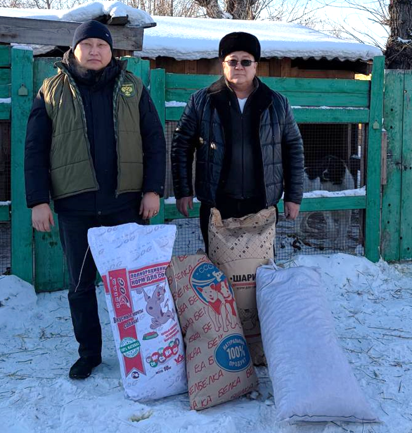 Сотрудники Забайкальского Росприроднадзора и ЦЛАТИ приняли участие в новогодней акции Хвостатый новый год