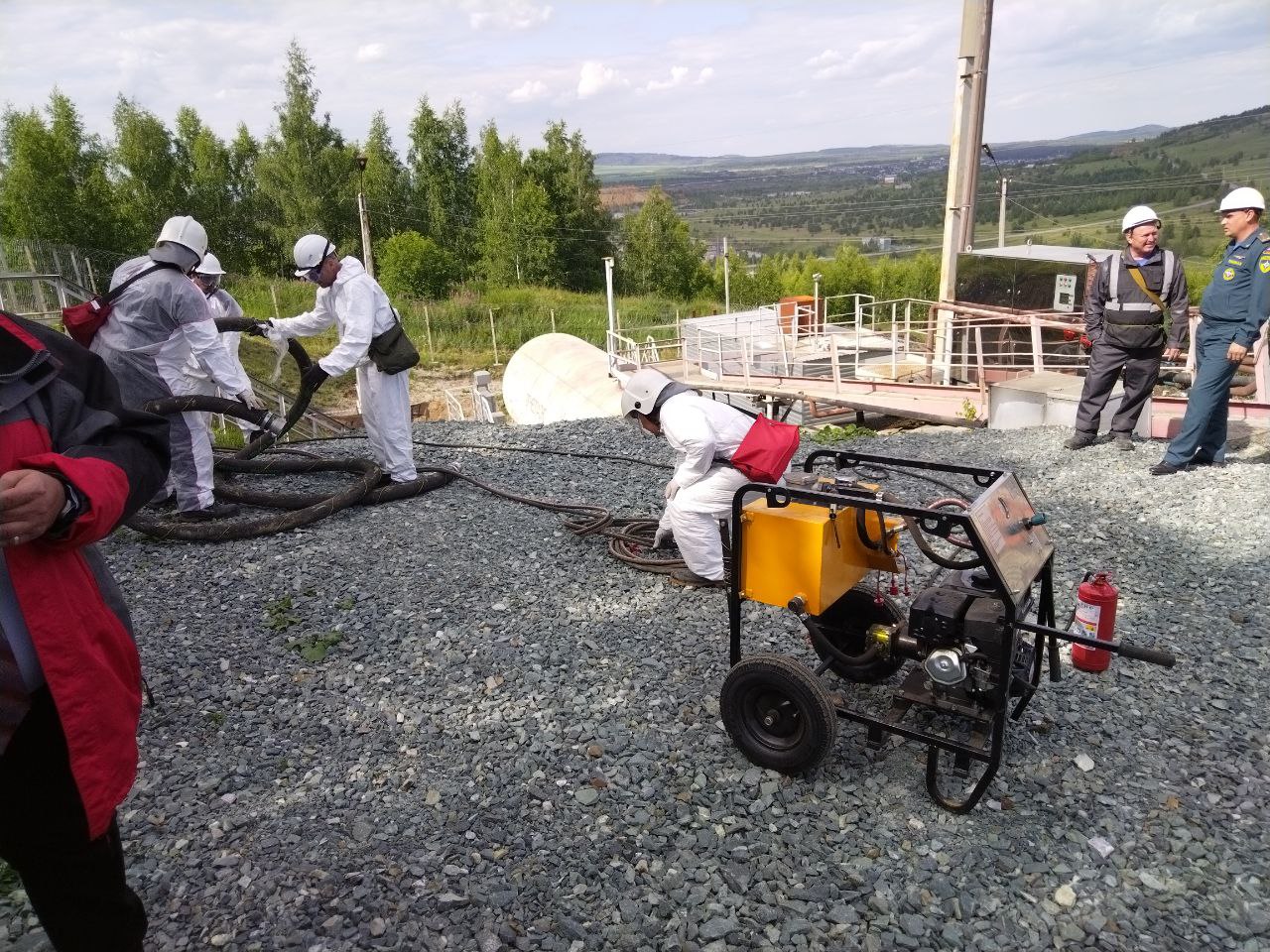 Росприроднадзор проверил готовность «Учалинского ГОКа» к экологическим ЧС