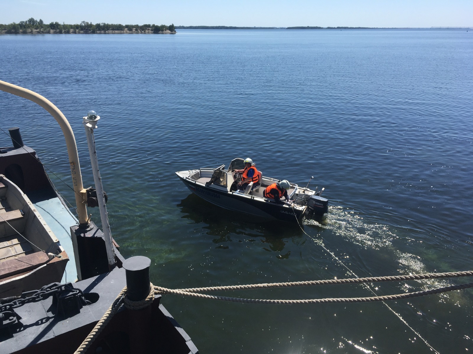 Росприроднадзор оценил готовность АО «Саратовское речное транспортное предприятие» к действиям по ликвидации разливов нефтепродуктов