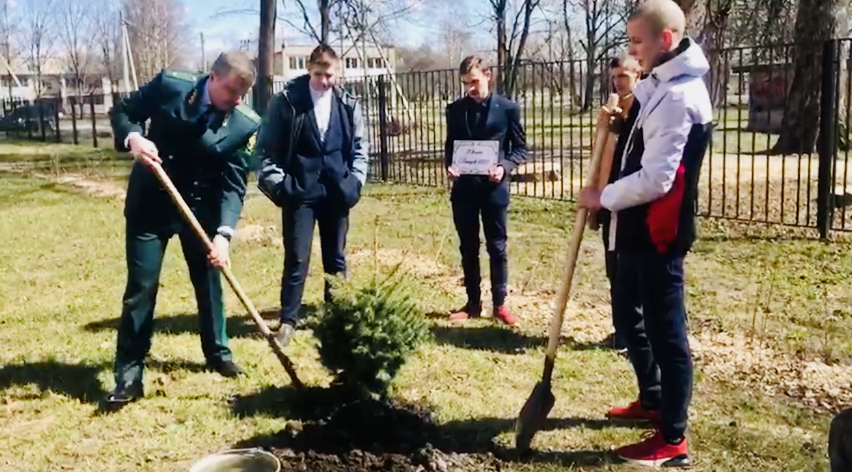 Инспекторы Росприроднадзора по СЗФО поддержали акцию «Сад Памяти»