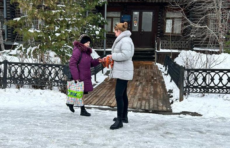 Сотрудники Балтийско-Арктического межрегионального управления Росприроднадзора приняли участие в акции «Георгиевская ленточка»