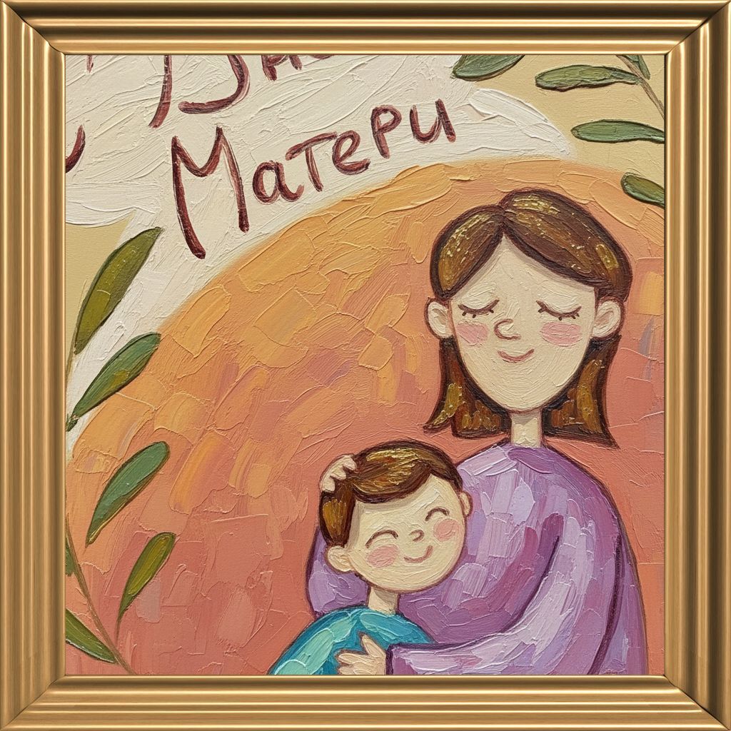 Всем, кто ещё не придумал поздравление ко Дню матери, делимся идеей