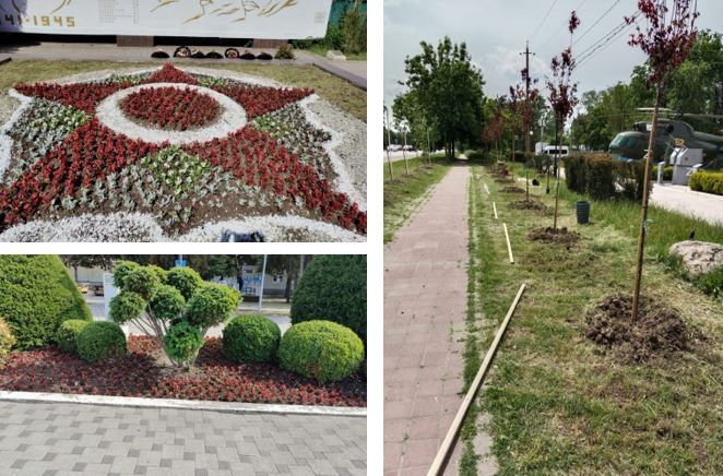 За счет средств, поступивших в бюджет муниципального образования в счет оплаты вреда, причиненного почве, в городе-курорте Анапа проведено благоустройство территории