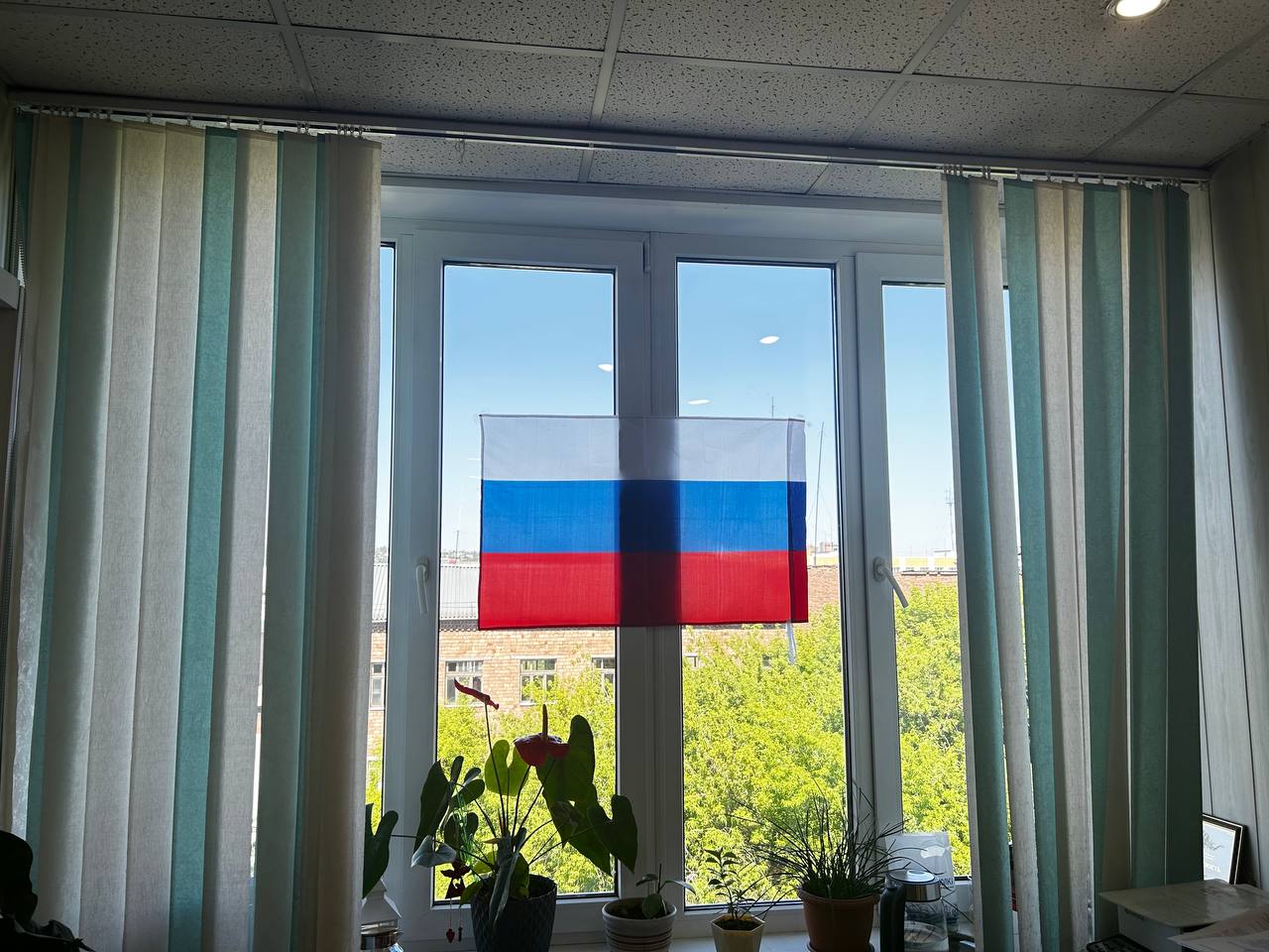 Сотрудники Енисейского управления Росприроднадзора поддержали Всероссийскую акцию «Окна России»