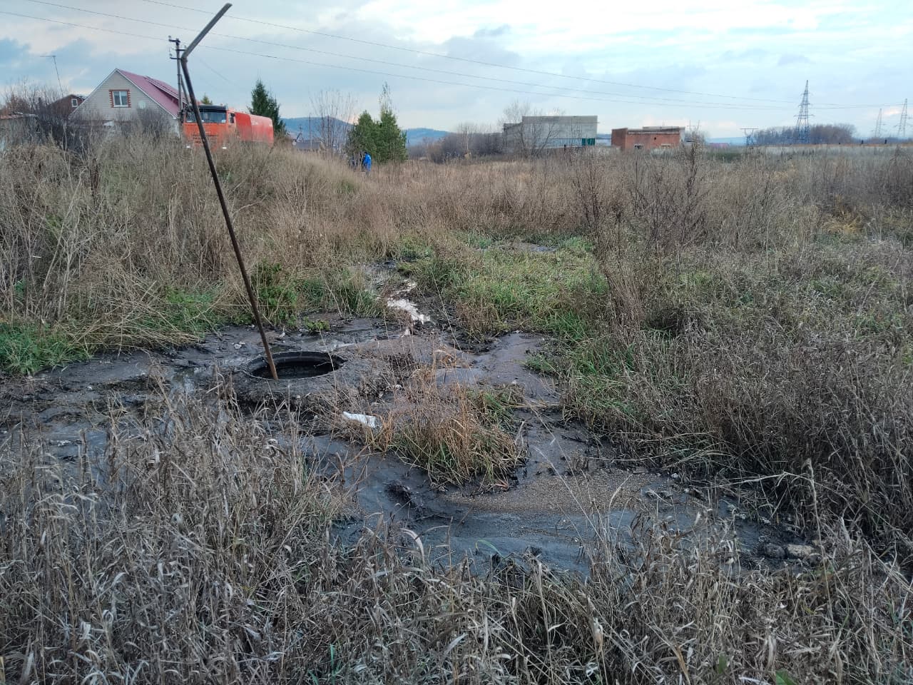 В Альметьевском районе Республики Татарстан выявлен факт разлива канализационных вод