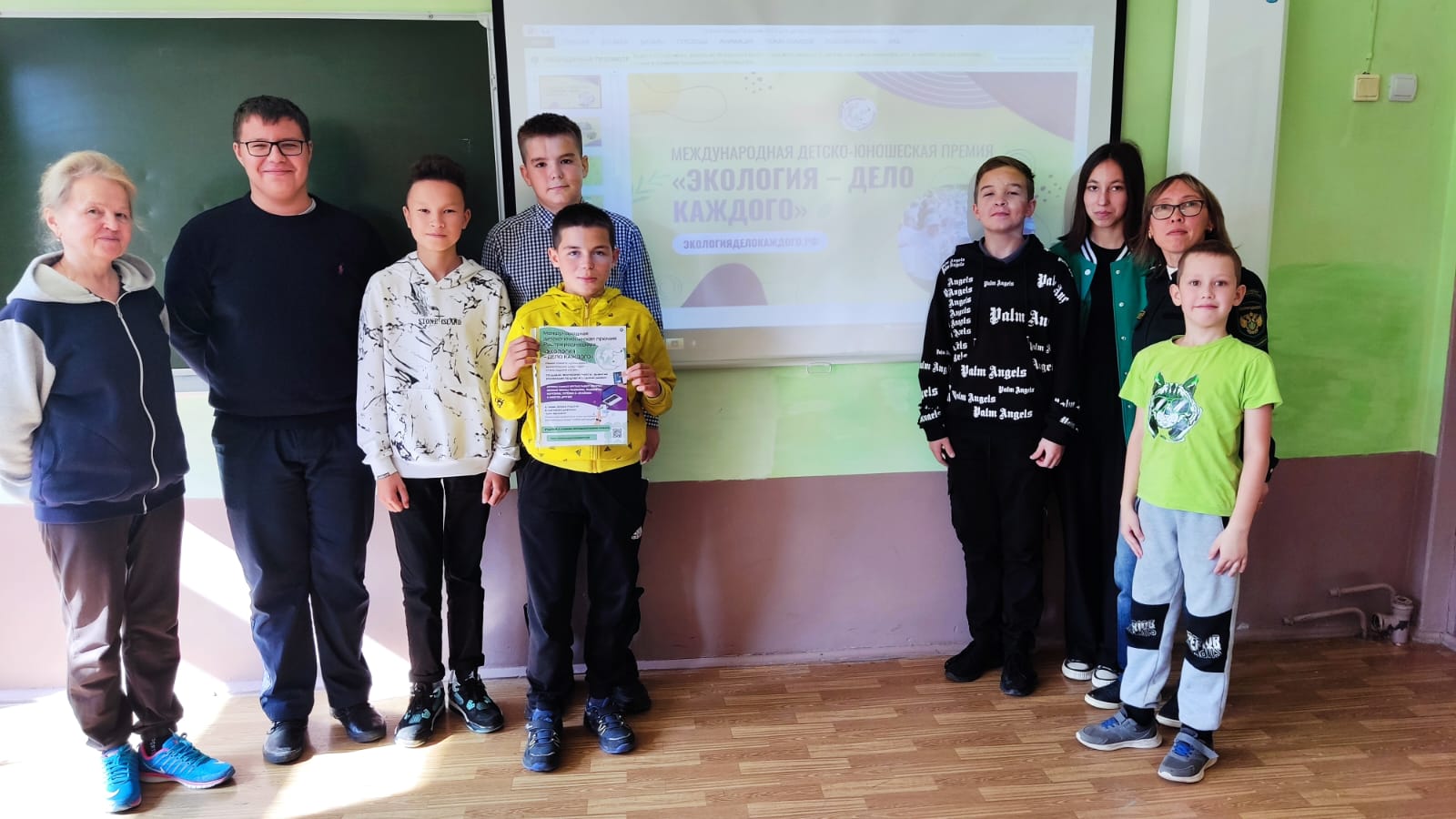 Инспектор Росприроднадзора Татьяна Архипова провела экоурок в Приволжской школе Мариинско-Посадского района