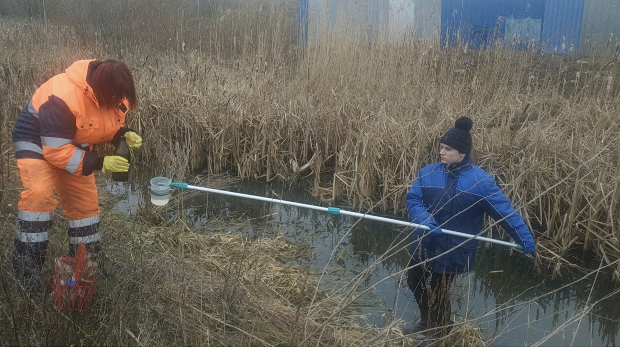 СЗМУ Росприроднадзора обнаружило выпуск, по которому загрязненные стоки поступают в реку Тростянка