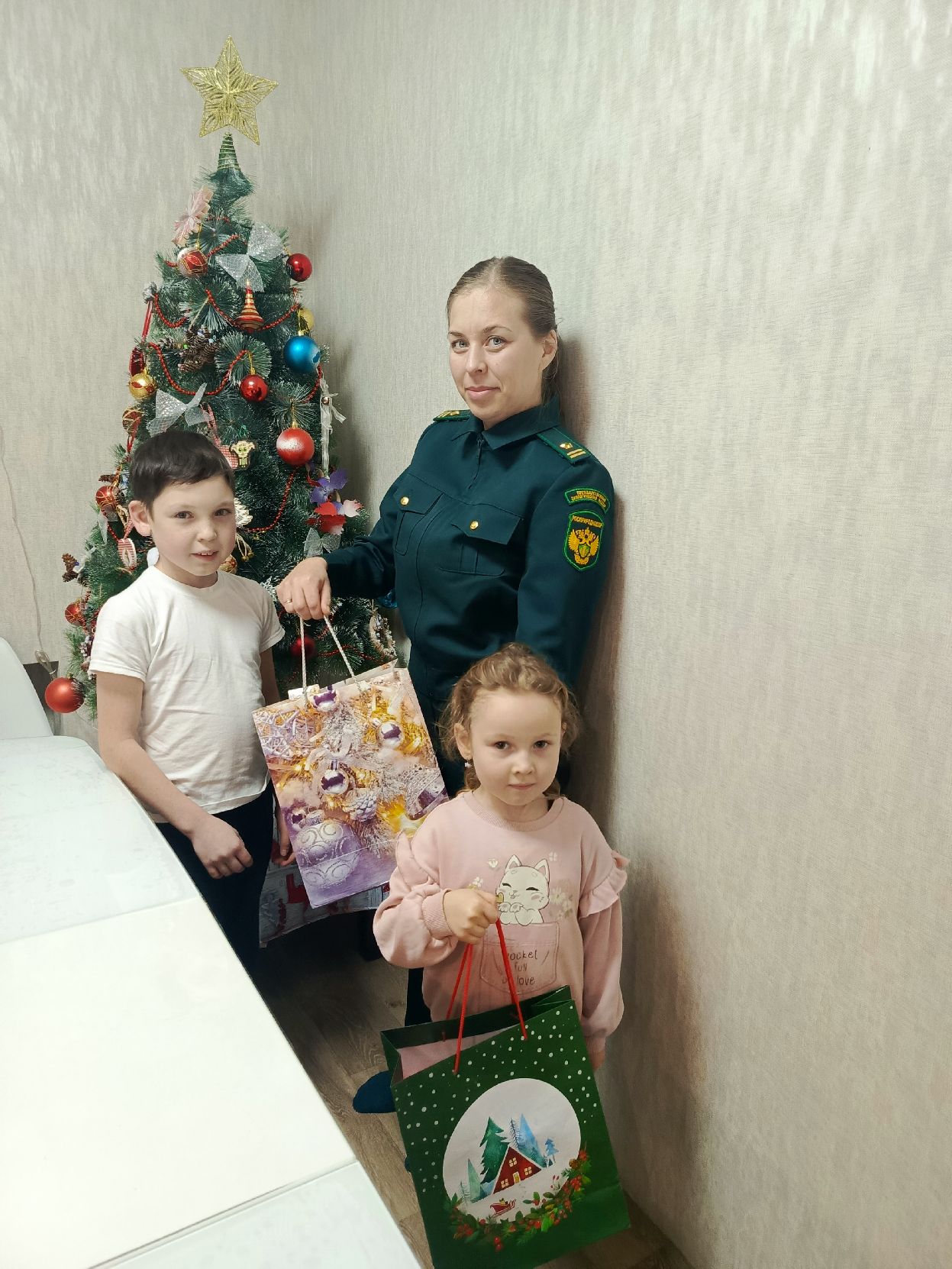 Сотрудники Управления по Чувашской Республике осуществили заветные мечты детей 