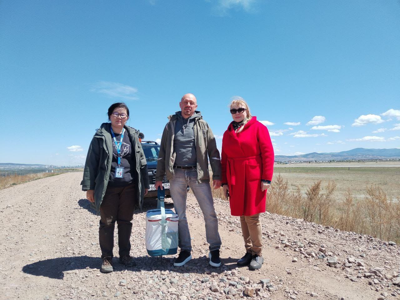 Забайкальский Росприроднадзор принял участие в операции по спасению журавлей-красавок