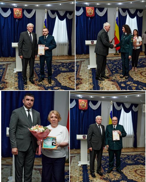 В День эколога сотрудникам Черноморо-Азовского морского управления Росприроднадзора вручили награды