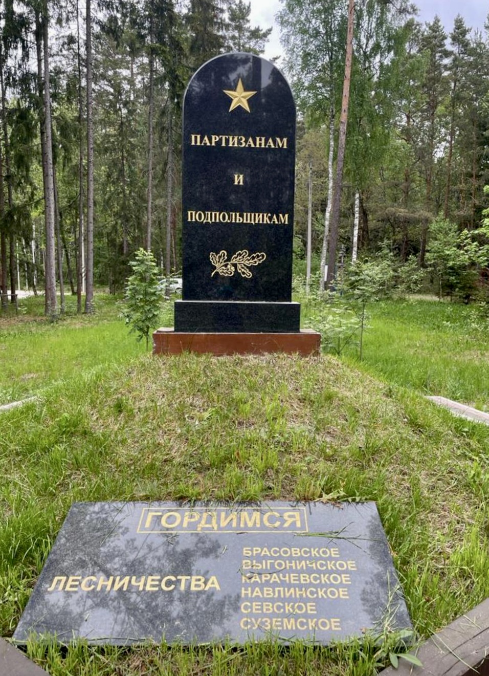 Экологическая акция «Очистим лес от мусора» прошла на территории комплекса-мемориала «Лесникам-партизанам» Брянской области