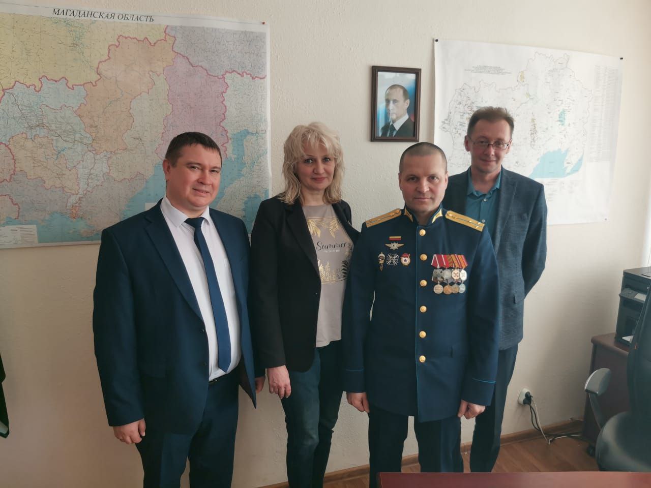 Встреча с руководителем Магаданской областной общественной организации ветеранов СВО «Колыма»