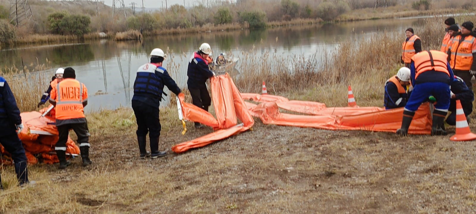 Росприроднадзор принял участие в работе комиссии по проведению комплексных учений по ликвидации разлива нефти и нефтепродуктов Южно-Уральской железной дороги