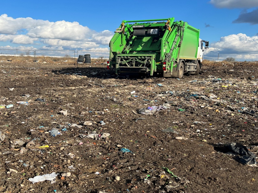Полигон ТКО в ст. Староминской Краснодарского края исчерпал свою вместимость