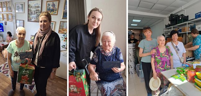 В Новороссийске сотрудники Черноморо-Азовского морского управления Росприроднадзора посетили ветеранов Великой Отечественный войны