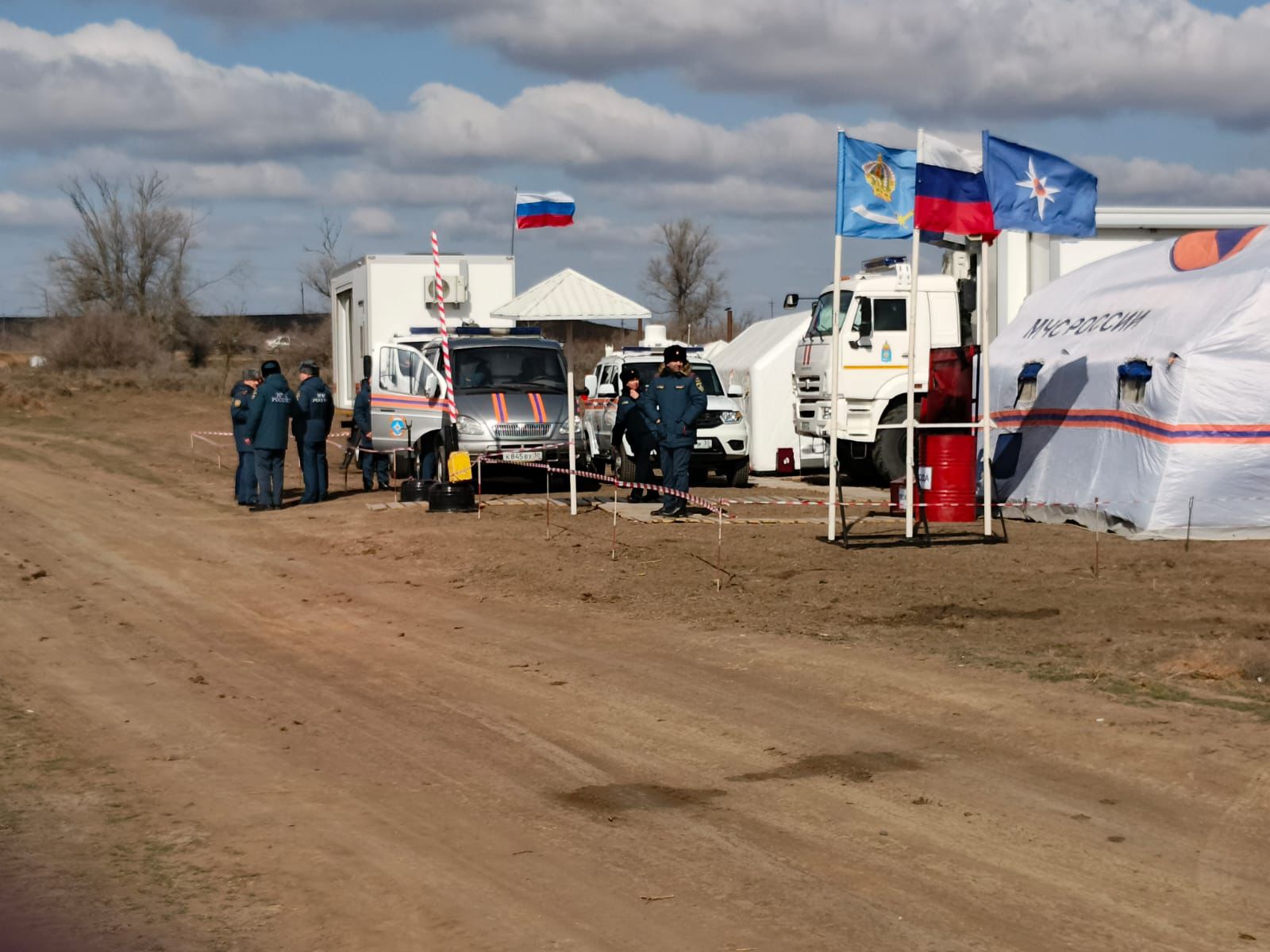 Сотрудники Росприроднадзора приняли участие в командно-штабном учении, проводимом на территории Астраханской области