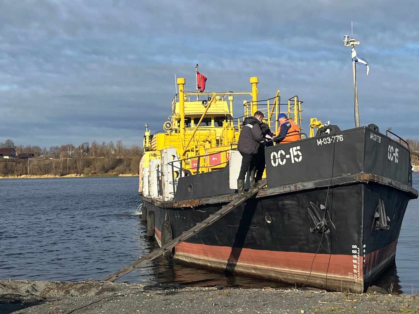 Росприроднадзор проверил готовность ООО «Порт Кимры» Тверской области к ликвидации ЧС 