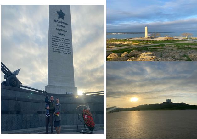 Сотрудники Черноморо-Азовского морского управления Росприроднадзора возложили цветы у Обелиска Славы Бессмертным Героям в г. Керчь