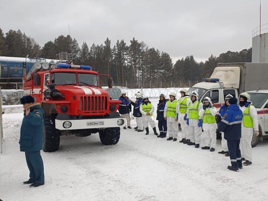Росприроднадзор оценил готовность филиала ОАО «РЖД» на ст. Миасс к действиям по ликвидации разливов нефтепродуктов