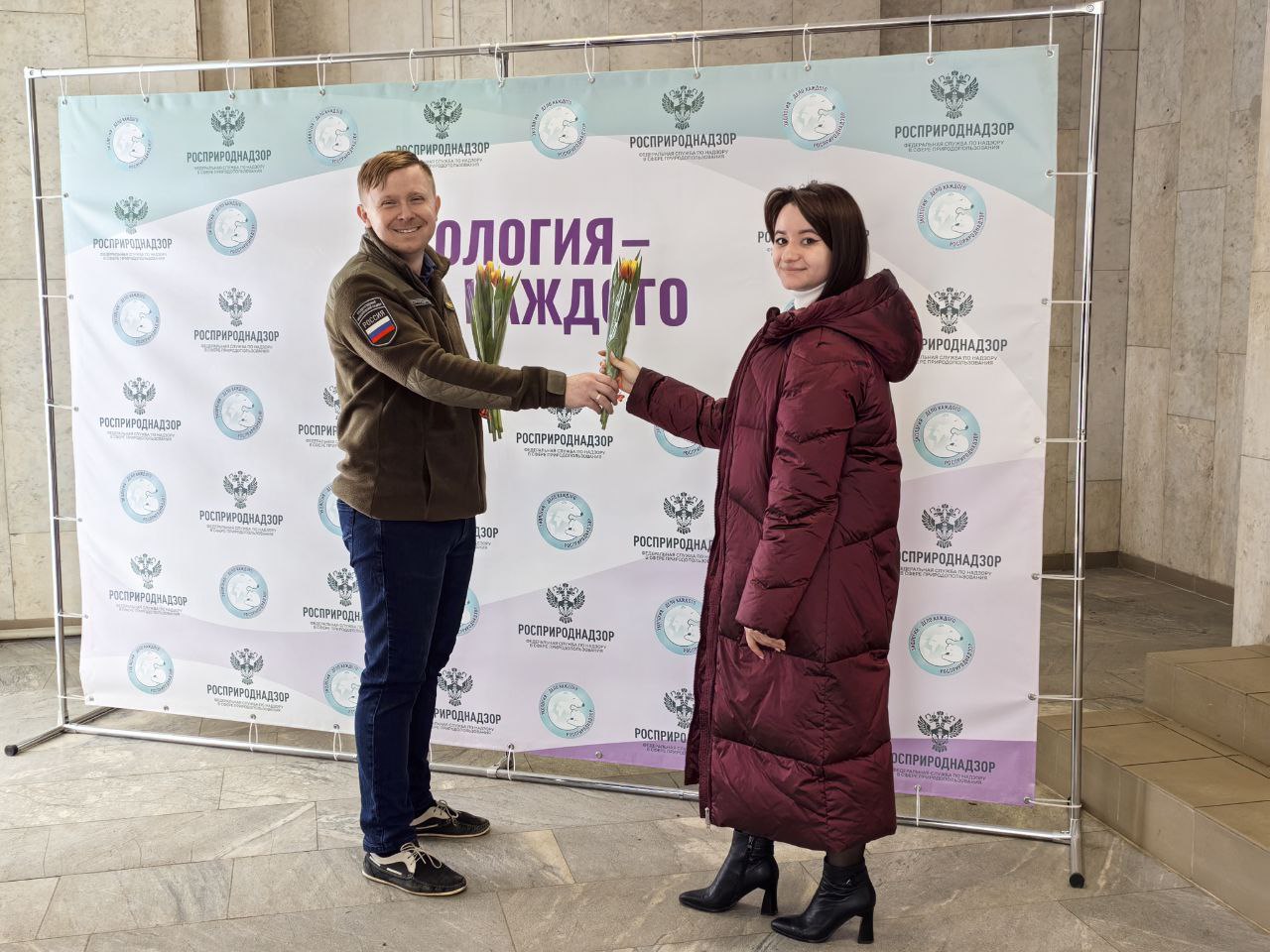 Сотрудники Управления поздравили коллег с наступающим Международным женским днём