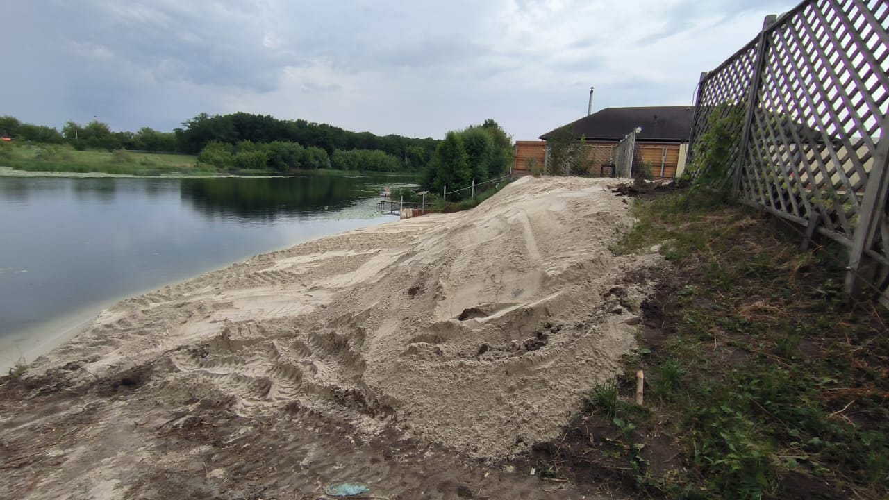 В Курской области Центрально-Черноземным управлением Росприроднадзора выявлен факт проведения незаконных земляных работ на р. Сейм