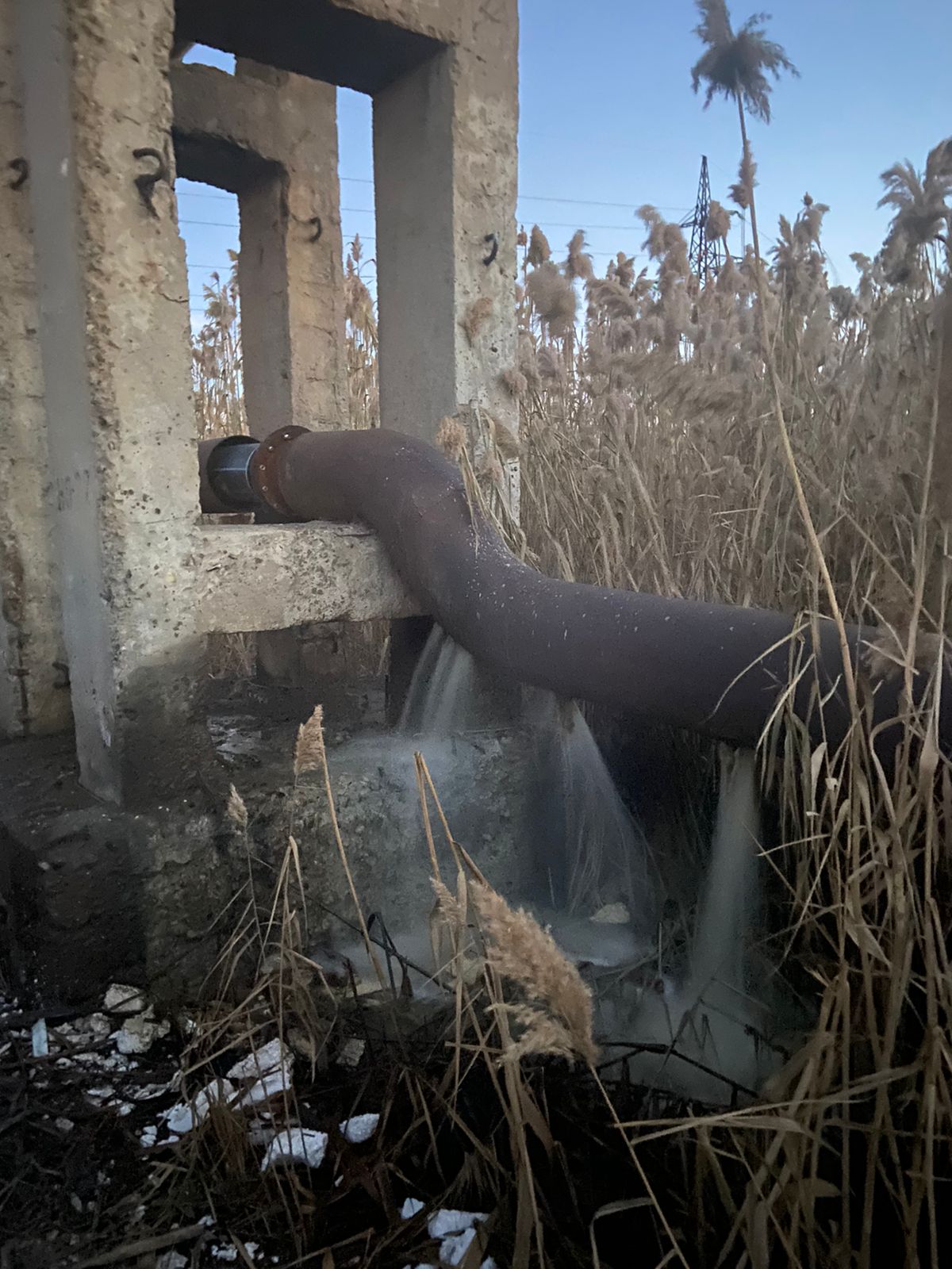 В Астраханской области по факту сброса сточных вод в ерик Казачий Росприроднадзором материалы переданы в правоохранительные органы