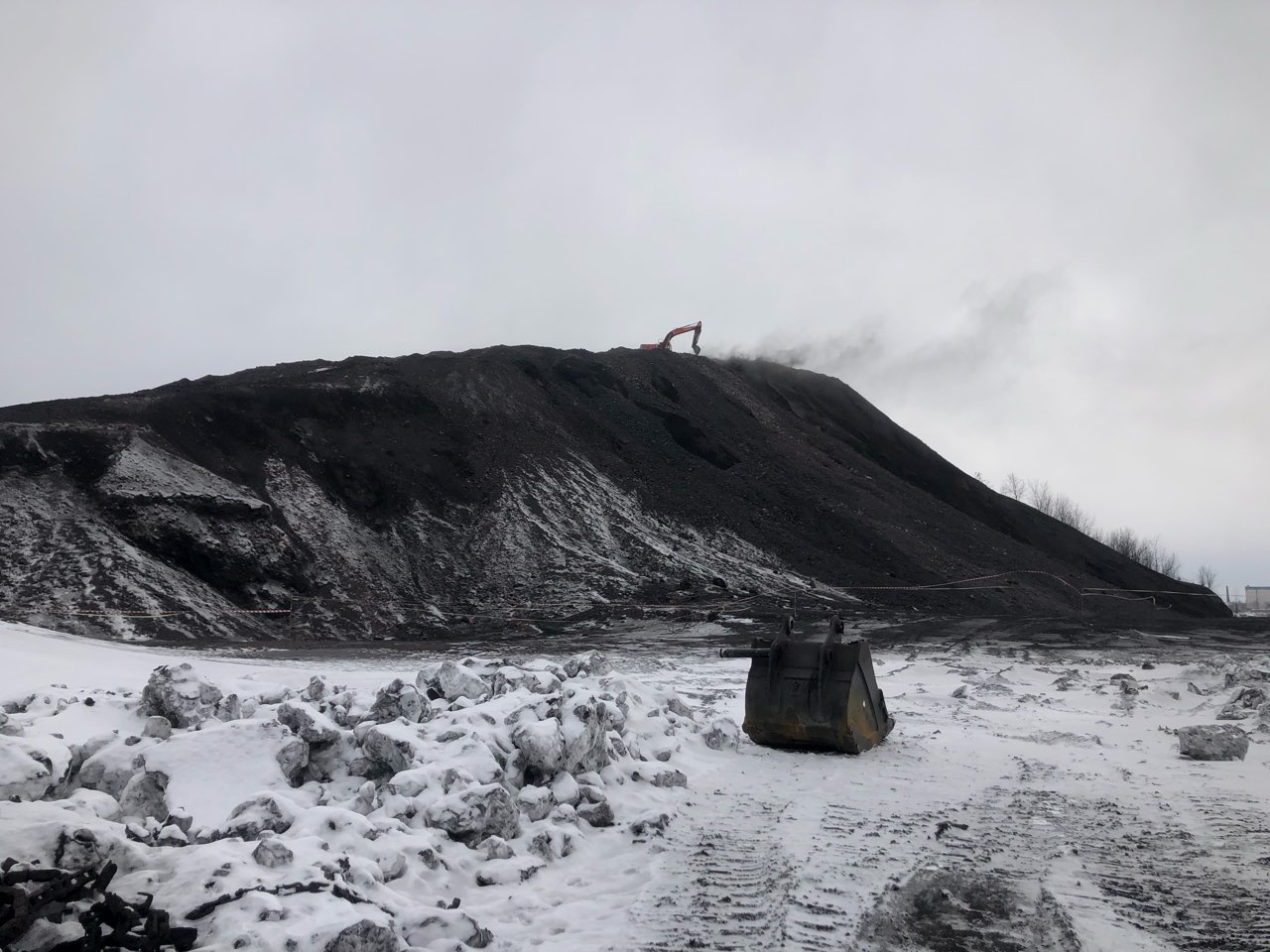 Ход выполнения работ по рекультивации террикона горелых пород бывшей шахты «Восход» в г. Анжеро-Судженск  находится на контроле Росприроднадзора