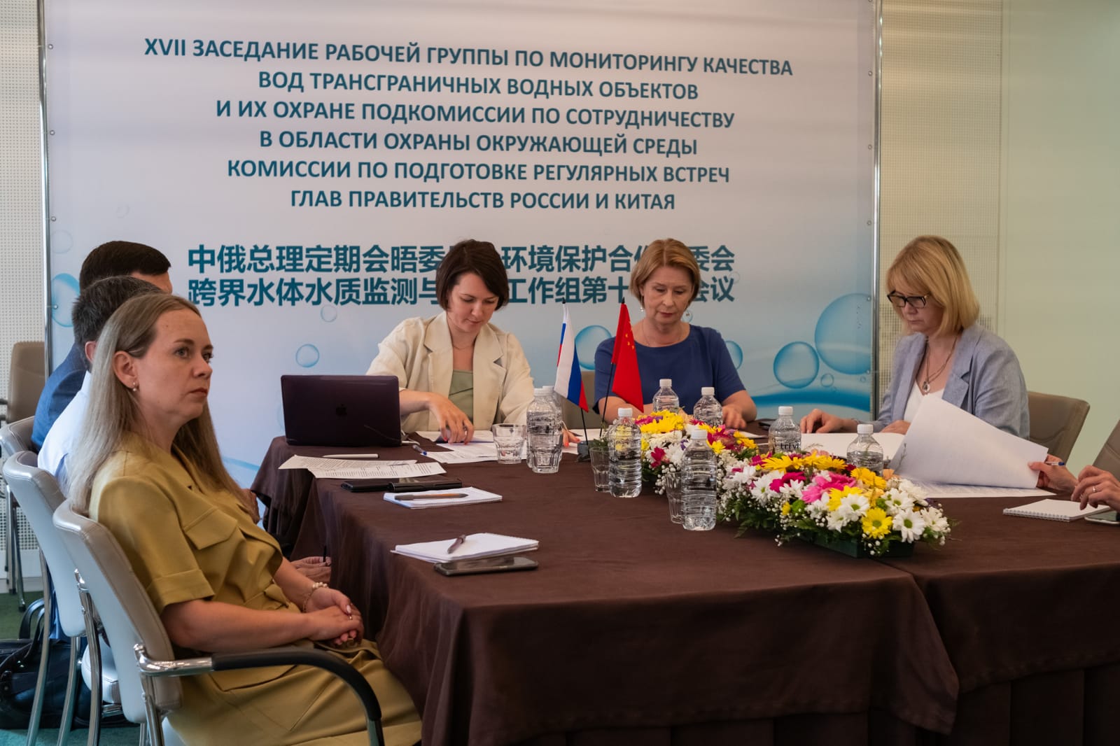 И.о. руководителя Приамурского межрегионального управления Росприроднадзора Виктория Хатнюк приняла участие в заседании рабочей группы по мониторингу качества вод трансграничных водных объектов