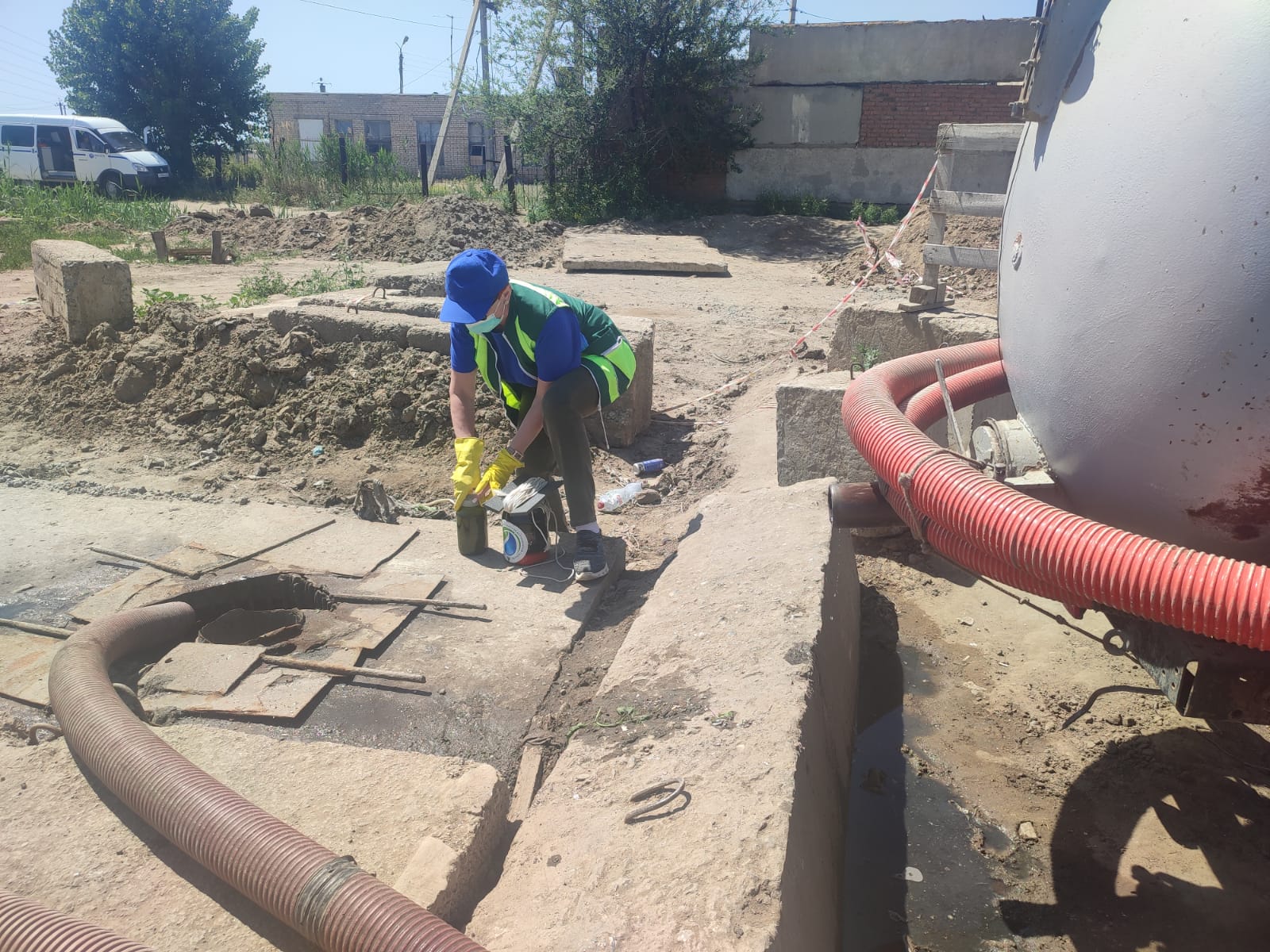 Росприроднадзор совместно с сотрудниками ГИБДД по Астраханской области выявил нарушения при транспортировании отходов 