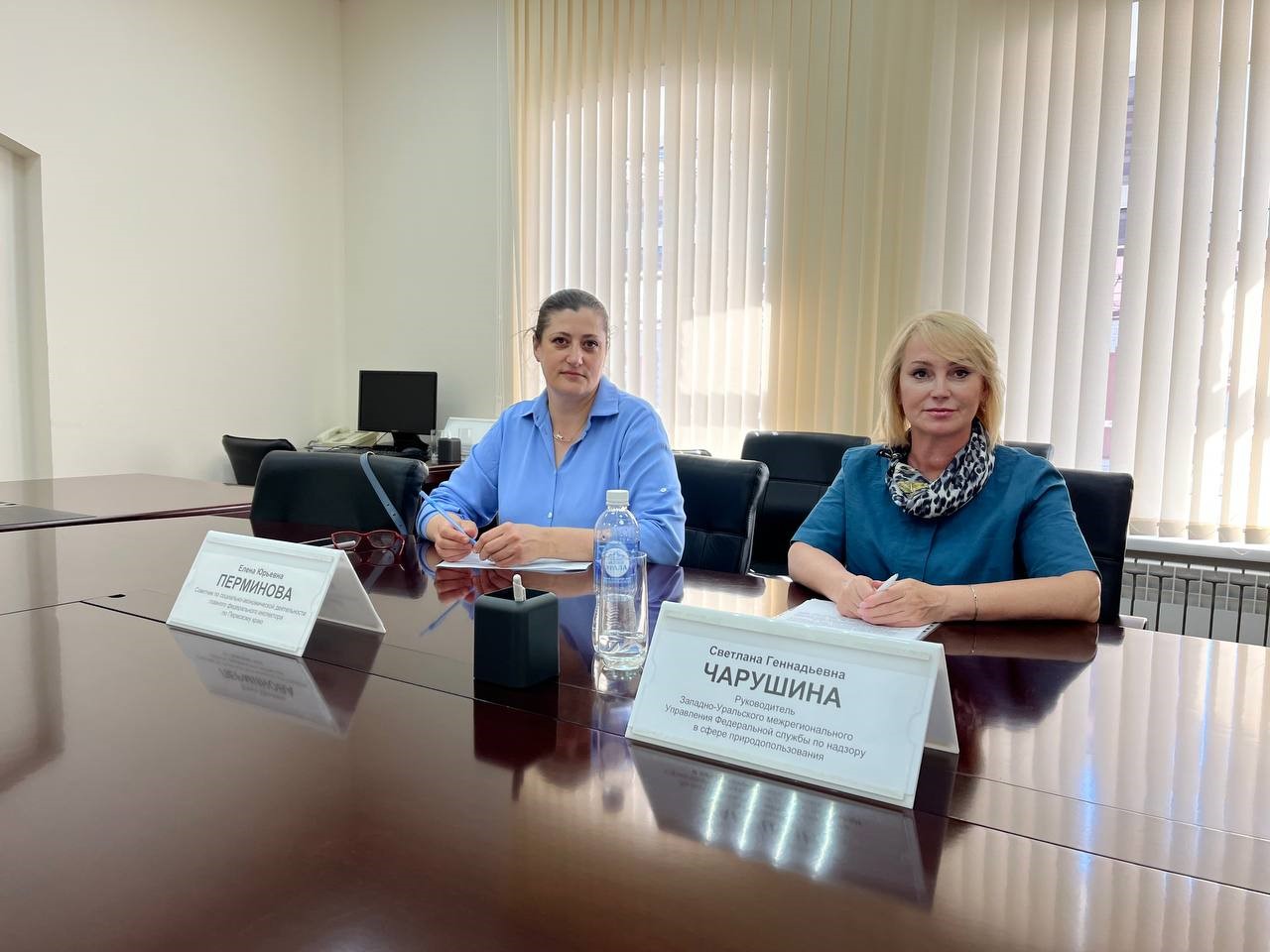 В Перми руководитель Западно-Уральского управления Росприроднадзора Светлана Чарушина провела личный прием граждан