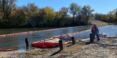 Межрегиональное управление подтвердило готовность к действиям по локализации и ликвидации разлива нефти и нефтепродуктов в комплексных учениях АО «Транснефть-Дружба» 